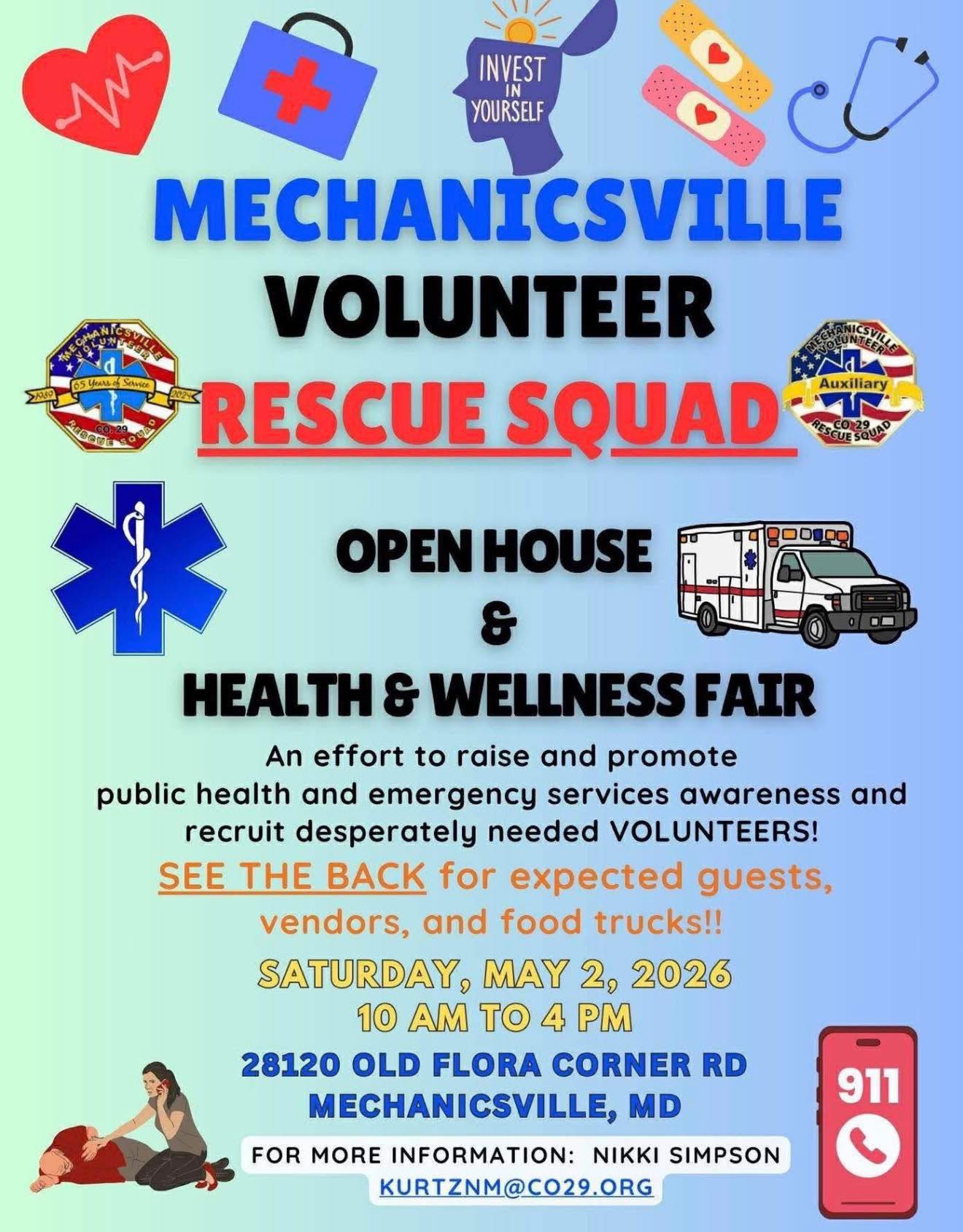 Open House & Health & Wellness Fair